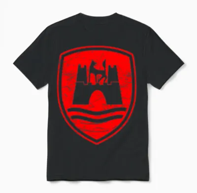 Wolfsburg Classic Volkswageen Unisex T-Shirt - Black