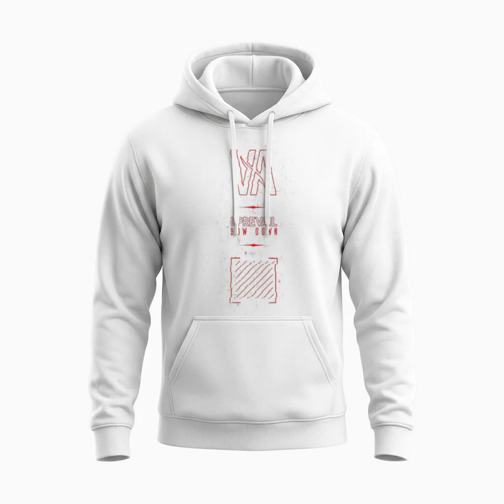 I Prevail β Offizielles Merchandise Unisex Hoodie in White