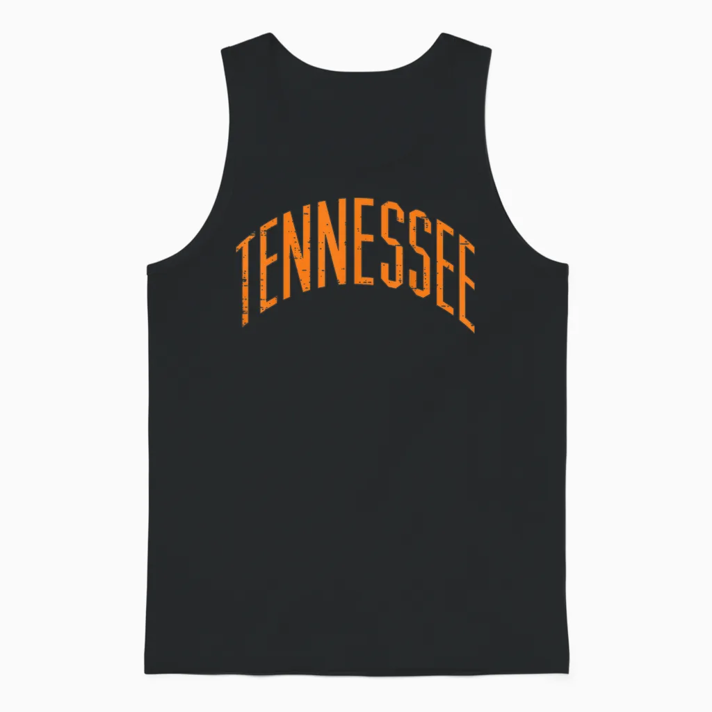 Tennessee Vintage Usa Volunteer State Tn Pride Men Women Kid Unisex Tank Top in Black