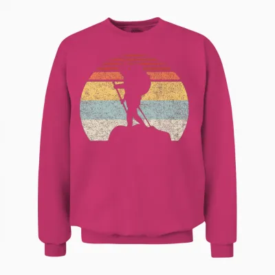 Hiking Hiking Unisex Sweatshirt - Heliconia
