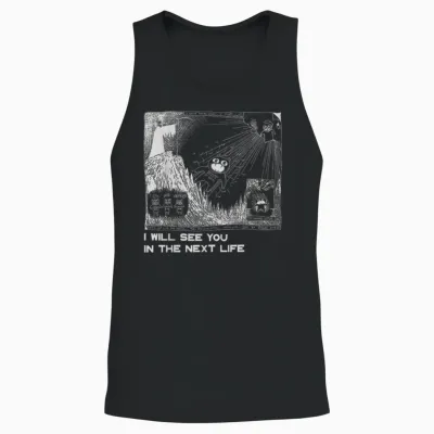 I Will See You in the Next Life Outfits Radio Music 80s 90s Unisex Tank Top - Black