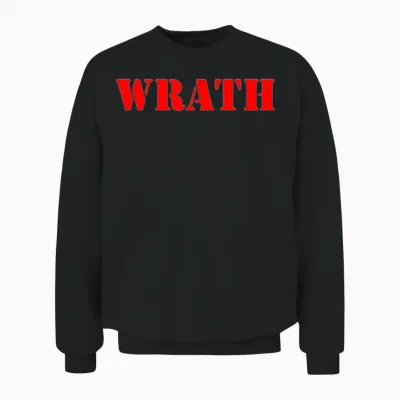 Wrath Unisex Sweatshirt - Black