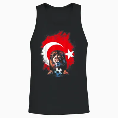 Türkiye Geschenk Für Türkei Fußball Fußball Europa Unisex Tank Top - Black