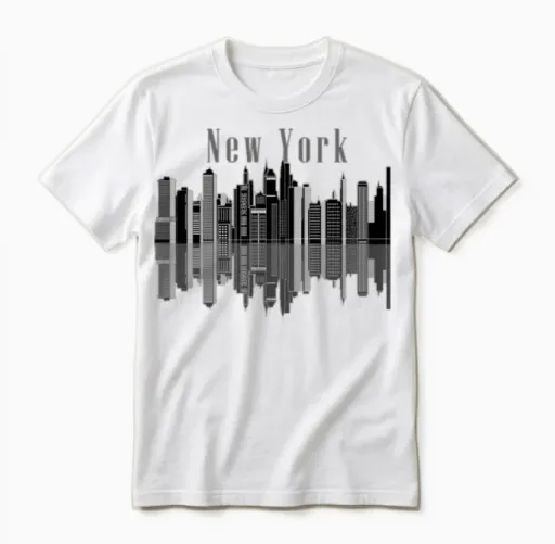 New York Unisex T-Shirt - White