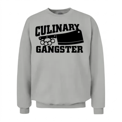 Culinary Gangster Unisex Sweatshirt - Ash