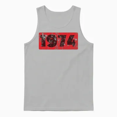 1974 Birthday Unisex Tank Top - Ash
