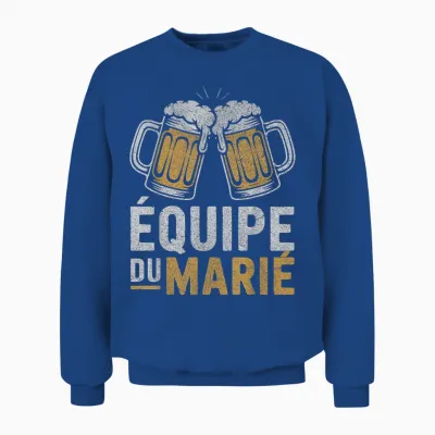 Team Groom Gift Evg Perfect for Future Wedding Unisex Sweatshirt - Royal
