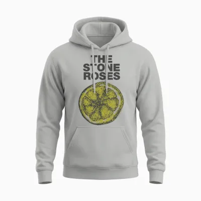 Stone Roses Lemons 1989 Official Rock Band Album Unisex Hoodie - Ash