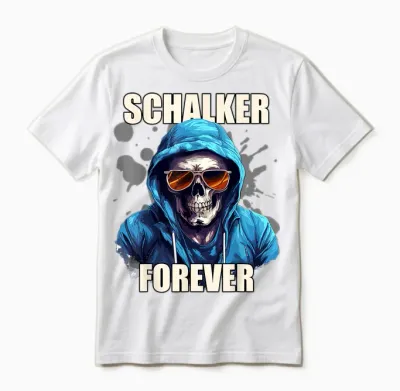 Schalke T-Shirt Gelsenkirchen Saying City Souvenir Fan T-Shirt, Black Unisex T-Shirt - White