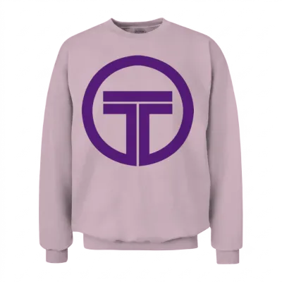 Pittsburgh Light Rail Unisex Sweatshirt - Light Pink