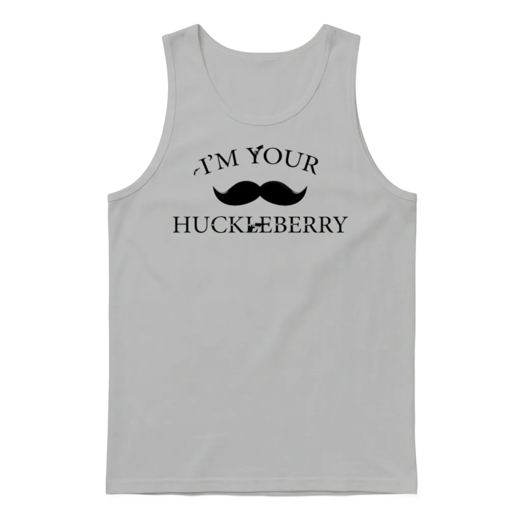 I'm Your Huckleberry Unisex Tank Top - Ash