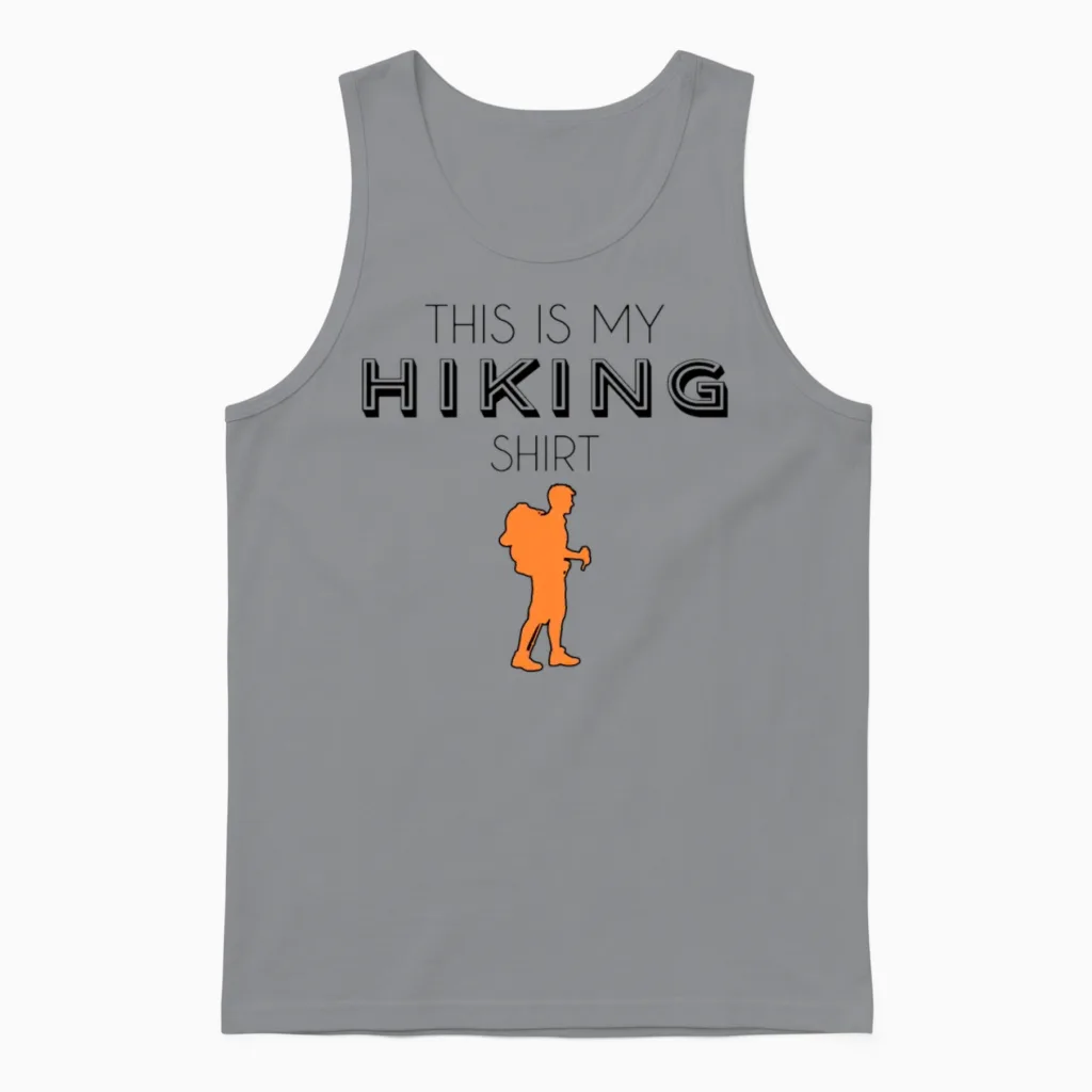 Hiking - & Outdoors Unisex Tank Top in Sport Grey