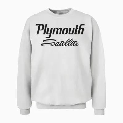 Plymouth Satellite Unisex Sweatshirt - White