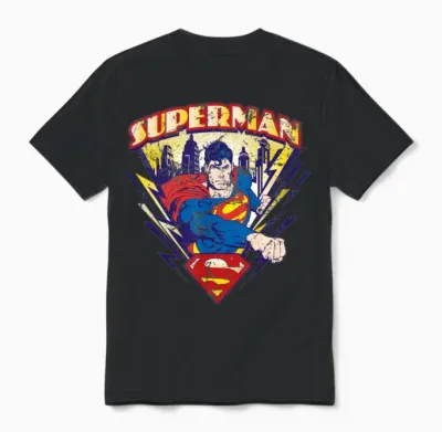 Superman Metropolis Unisex T-Shirt - Black