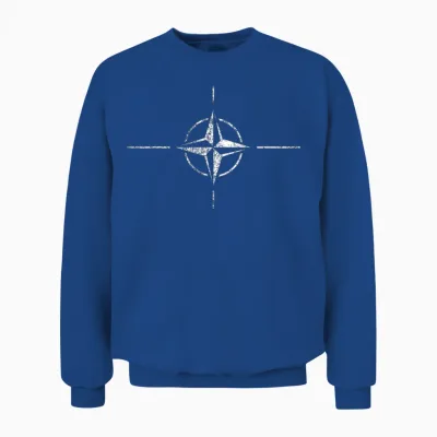 Nato Flagge Trend Vintage Design Unisex Sweatshirt - Royal