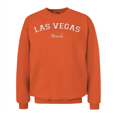 Las Vegas Unisex Sweatshirt - Orange
