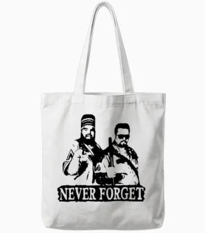 Twin Towers Tote Bags - White