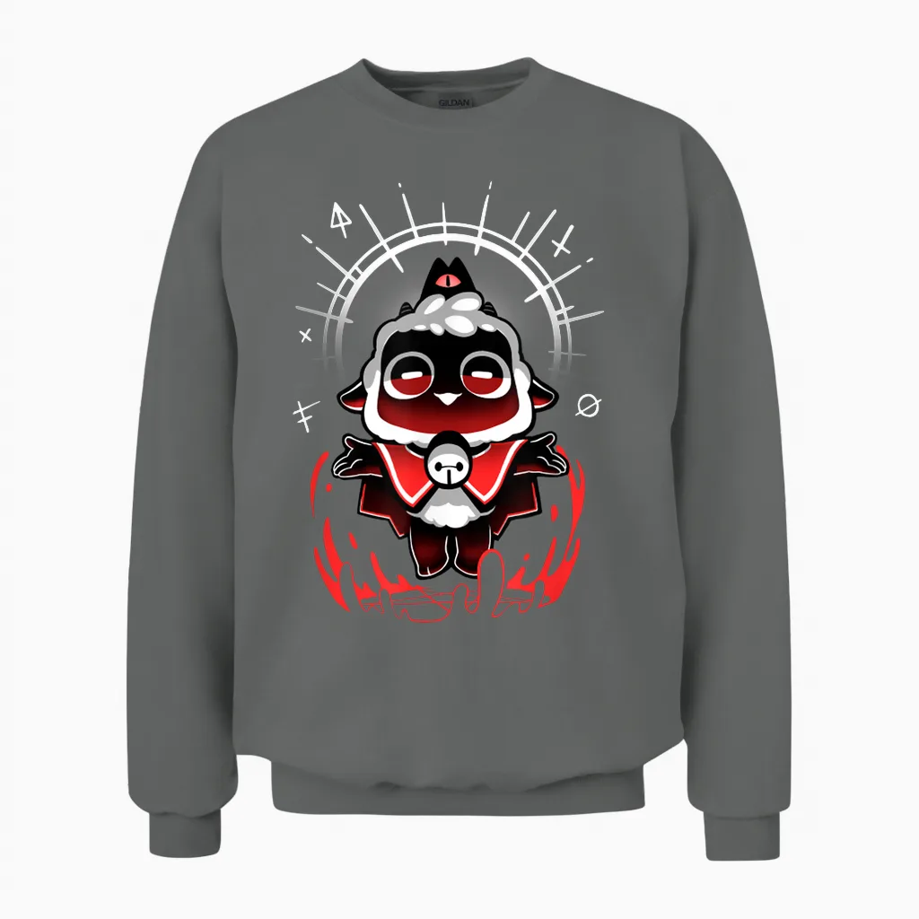 Join the Cult - Cult of the Lamb Cute Gamer Cult of the Lamb T-Shirt, Black, S Unisex Sweatshirt in Graphite Heather