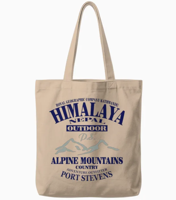 Himalaya - Nepal Tote Bags in Natural