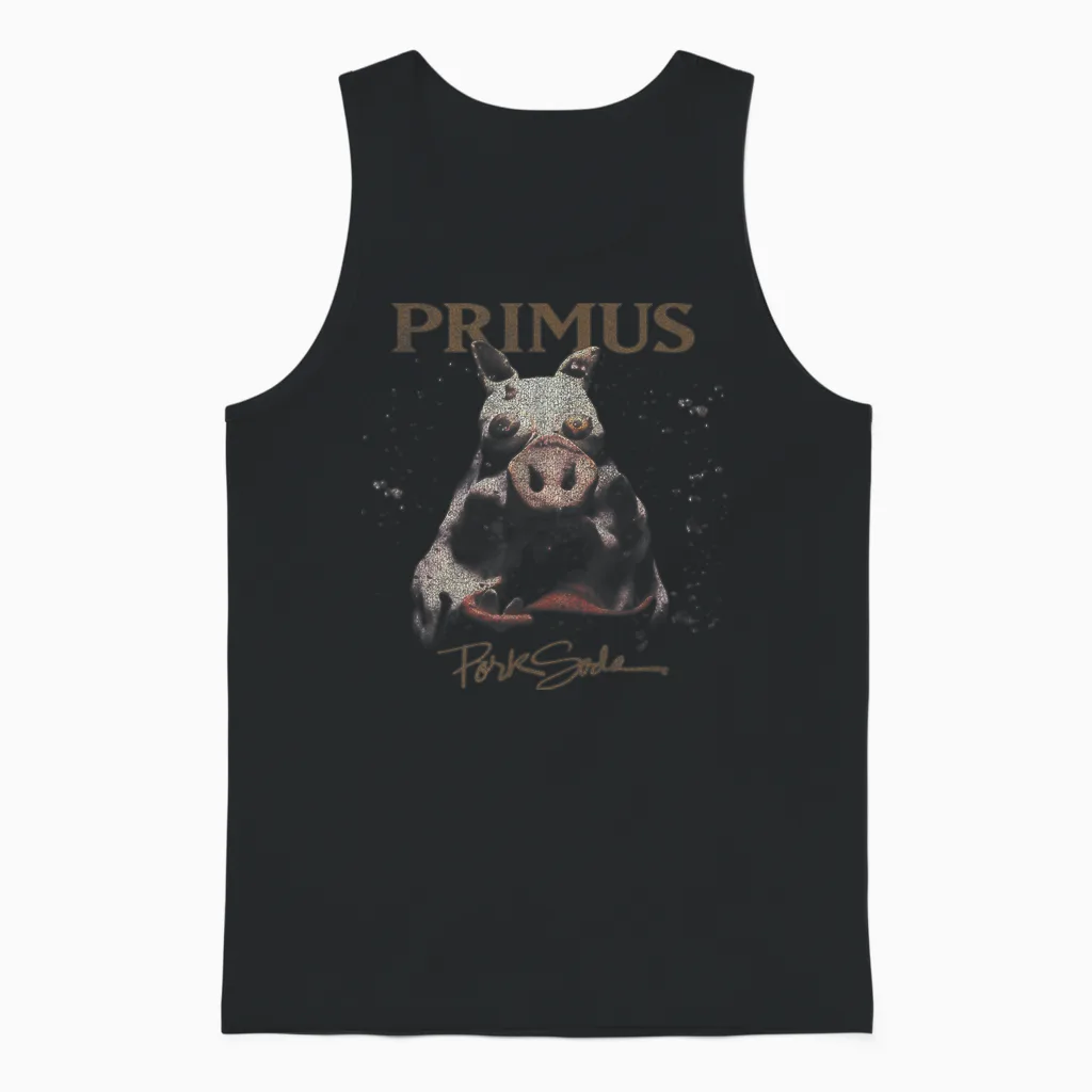 Primus Pork Soda Unisex Tank Top in Black