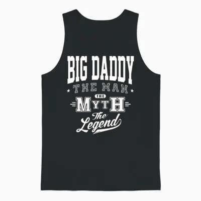 Big Daddy Legend Unisex Tank Top - Black