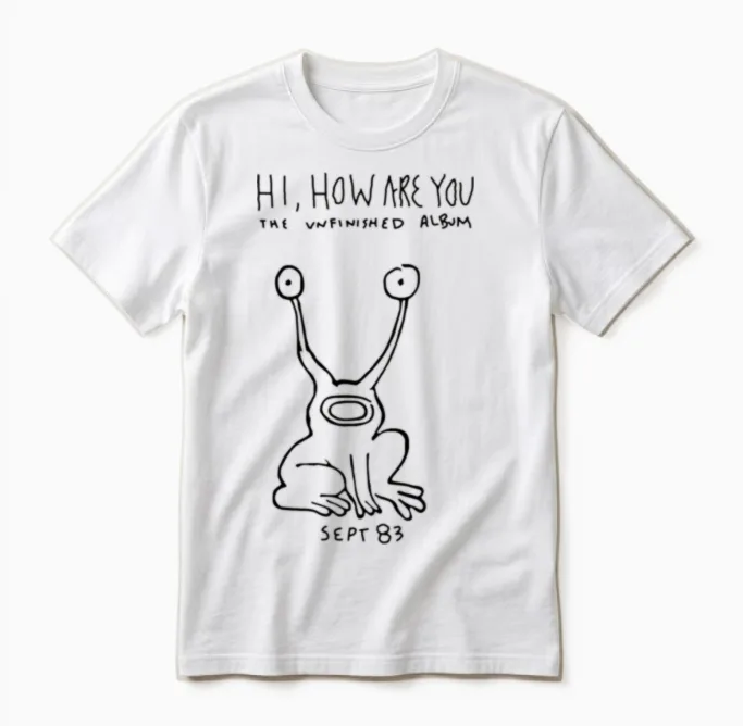 Hi, How Are You Unisex T-Shirt in White