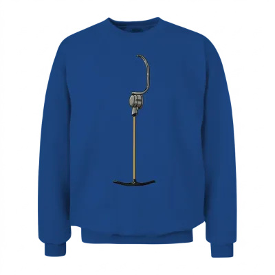 Anchor Lift T-Bar Lift Winter Ski Slope Skiing Unisex Sweatshirt - Royal