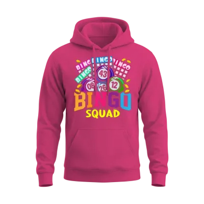 Bingo, Bingo Players, Bingo Squad Unisex Hoodie - Heliconia