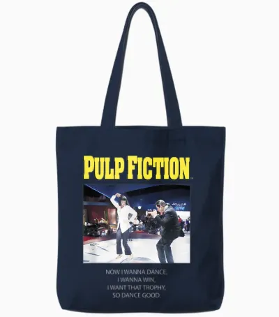 Dance Good Classic Movie Zitat Grafik Tote Bags - Navy