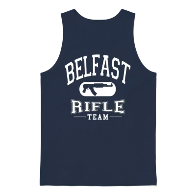 Belfast Rifle Team Unisex Tank Top - Navy