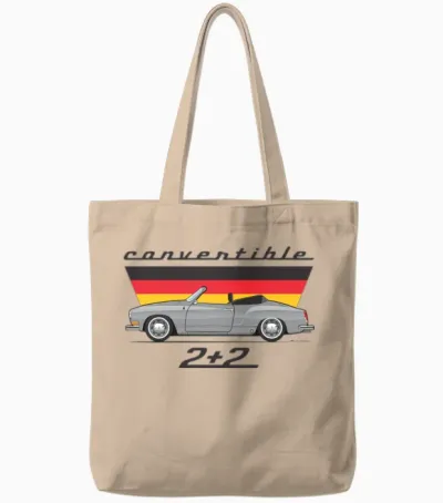 2 Plus 2 Gray Tote Bags - Natural