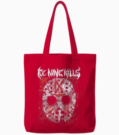 Ice Nine Kills – Jason Mask Tote Bags - Red