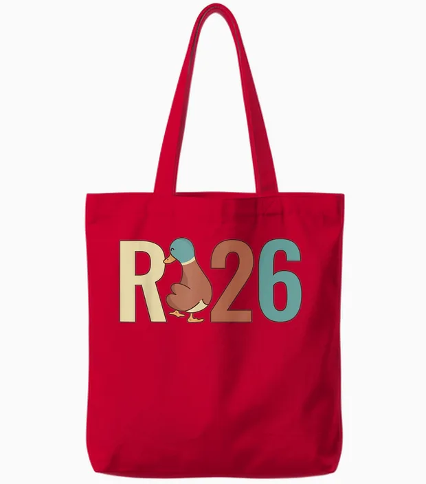 R Ente 26 - Retirement Funny Pensioner Retirement 2026 Tote Bags in Red