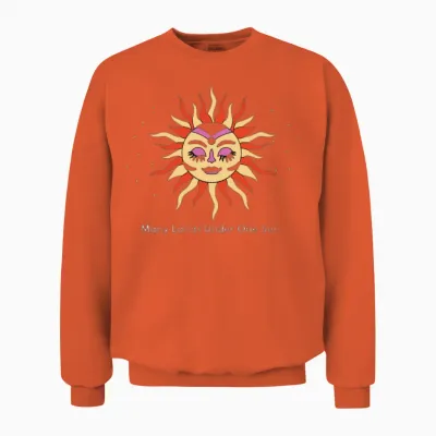 Many Lands Under One Sun Unisex Sweatshirt - Orange