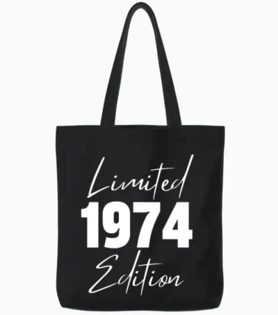 1974 Limited Edition Tote Bags - Black