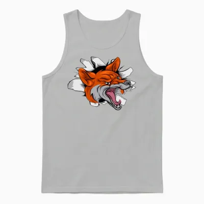 Dog Unisex Tank Top - Ash