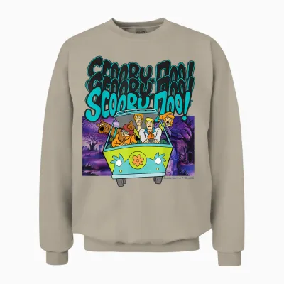 Scooby Doo! Scooby Doo! Scooby Doo! Unisex Sweatshirt - Sand