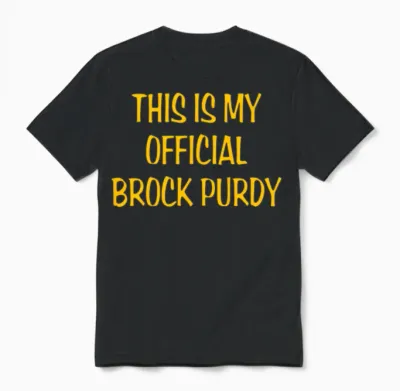Brock Purdy Unisex T-Shirt - Black
