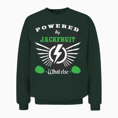 Powered by Jackfruit Unisex Sweatshirt - Forest