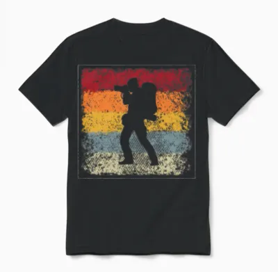 Photographer Retro Unisex T-Shirt - Black