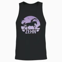 10. Geburtstag Reiterin 10 Jahre Mädchen Pferde Geburtstags Unisex Tank Top in Black - 2