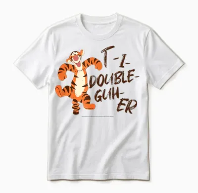 Disney Winnie the Pooh Lunar New Year Tigger Bounce Unisex T-Shirt - White