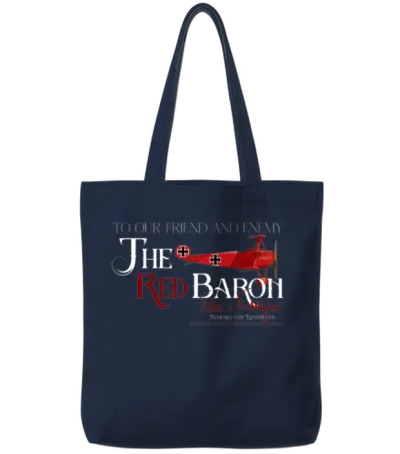 The Red Baron - Charlie Bravo Ac Tote Bags - Navy