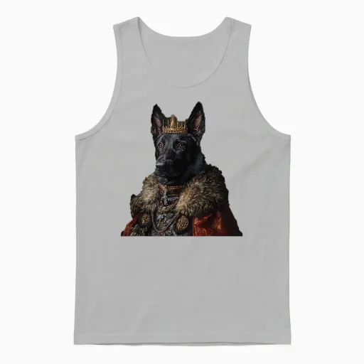 Dutch Shepherd Dog - Dutch Shepherd T-Shirt, Black, S Unisex Tank Top - Ash