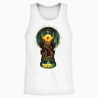 Wb 100: the Lord of the Rings the Eye of Sauron Unisex Tank Top - White
