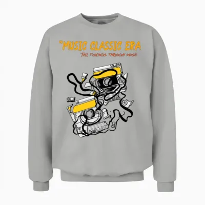 Music Masters -Style Unisex Sweatshirt - Ash