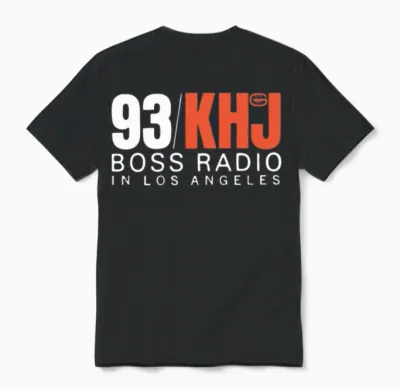 93 Khj Boss Radio Unisex T-Shirt - Black