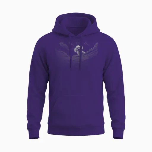 Un Petit Agneau Dans Le Silence D'un Tueur Joli Chien De Série Unisex Hoodie in Purple