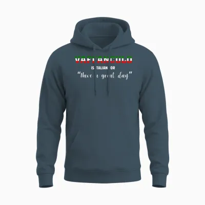 Funny Italian Vaffanculo Is Italian for Have a Gre Unisex Hoodie - Dark Heather