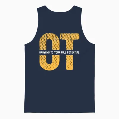 Therapy Occupational Unisex Tank Top - Navy